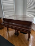 1929 Mason & Hamlin Baby Grand Piano 5 4 Mahogany Working Pianocorder. Fixed Price $12000.00.