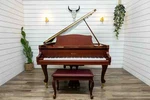 Knabe K-50kaf 5' Baby Grand Piano Used Walnut Satin Queen Anne 2010 Indonesia. Fixed Price $5490.00.