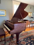 Steinway Flame Mahogany Grand Piano, Model A, 1898, Excellent Condition. Fixed Price $15000.00.