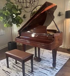 Stunning Knabe Baby Grand Piano 5'4 Polished Mahogany 2013 - Must See. Fixed Price $5250.00.