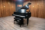 Baldwin L Grand Piano 6'3" Ebony Satin Used Made In Usa. Fixed Price $14390.00.