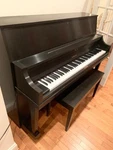 Yamaha P22 Continental Console Upright Piano 45" Satin Ebony. Fixed Price $2200.00.