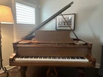 1904 Steinway Model A Grand Piano (restored 1974). Walnut Finish. Fixed Price $24700.00.