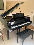 Hobart M Cable Baby Grand Piano Gh 52. Fixed Price $3900.00.