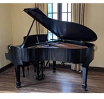 Beautiful Steinway & Sons Model M Ebony Baby Grand Piano Made In 2001. Fixed Price $34999.00.