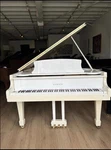 Samick Sg-172 Grand Piano 5'8" Polished White. Fixed Price $4995.00.