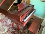 88 Key Steinway New York Duo Art Baby Grand Pianola 3 Pedal Piano Used. Fixed Price $25000.00.
