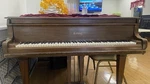 Conover Grand Piano Walnut Wood Finish Brown 88 Keys 3 Pedals Musical Instrument. Fixed Price $600.00.