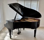 Bergmann Heritage Series Baby Grand Piano, Ebony Polish, 5. Fixed Price $3500.00.