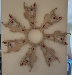 Piano Parts Artwork Vintage Steinway Whippen Wheel. Fixed Price $500.00.