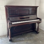 Steinway Tall Upright Piano 54" Satin Mahogany. Fixed Price $3995.00.