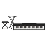 Yamaha P225 88key Digital Piano Black Essentials Package. Fixed Price $701.99.