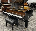 Bechstein B 6'8" Grand Piano Picarzo Pianos Walnut Accents ($180k Retail). Fixed Price $55950.00.