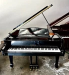Samick Sig-50 Grand Piano 5' Polished Ebony. Fixed Price $3995.00.