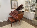 Yamaha Gh1 Fp French Provincial Baby Grand Piano, Cherry Wood. Fixed Price $5999.00.