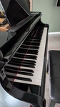 Baldwin Baby Grand Piano Ebony Satin Finish 5'2" Original Keys!!!. Fixed Price $7500.00.