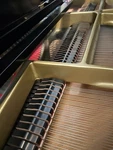Exquisite 1981 Yamaha C5 Grand Piano 6'7" Polished Ebony (serviced Annually). Fixed Price $25900.00.