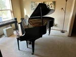 Vintage Ebony Mason & Hamlin Model B Grand Piano Circa 1938. Fixed Price $2149.00.