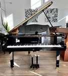 Yamaha C1 Grand Piano 5'3" Polished Ebony. Fixed Price $13995.00.