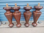Antique Piano Legs Rosewood Large 23 Inch 1860s Early Square Grand Steinway. Fixed Price $295.00.