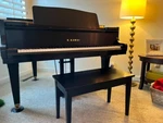 2008 Kawai Gm10 Baby Grand Piano. Fixed Price $9900.00.