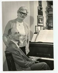 Man And Woman With August Forster Piano Henryk Bietkowski Black White Photo. Fixed Price $37.96.
