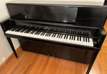 Steinway - Model 40- 40 Upright Console Piano- 1960s Satin Ebony Rebuilt. Fixed Price $4500.00.