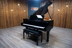 Petrof Iv Parlor Grand Piano 5'8" Ebony Gloss Used. Fixed Price $16790.00.