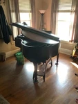 Kimball (whitney) Wooden Baby Grand Piano. Fixed Price $350.00.