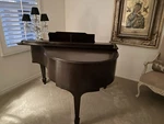 Wurlitzer Baby Grand Piano Brown Finish 88-key 3-pedal Mpn 97834, Color. Fixed Price $1499.00.