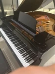 Baby Grand Piano Used Black Wurlitzer C173. Fixed Price $4900.00.