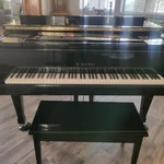 K Kawai Kg 2c Black Ebony Finish 5'10"three Pedal Grand Piano With Stool. Fixed Price $6000.00.