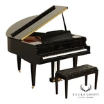 Kimball 'viennese Classic' Baby Grand Piano And Bench. Fixed Price $4995.00.