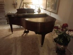 5'5 Mason And Hamlin Baby Grand Piano With Bench In Minnt Condition Its A.... Fixed Price $25000.00.