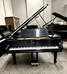 Steinway O Grand Piano 5'10 3/4" Satin Ebony. Fixed Price $15995.00.