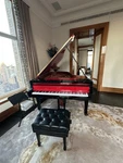 2017 Steinway Model B Spirio Custom High Gloss Ebony And Red. Fixed Price $110000.00.