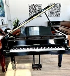 Suzuki F-58 Grand Piano W/player System 5'8" Polished Ebony. Fixed Price $6995.00.