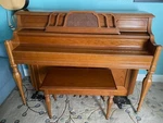 Kawai 804m Oak Piano Has Been Tuned Professionally Yearly Until 2025. Fixed Price $1300.00.