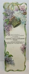 1905 Conover, Cable & Kingsbury Pianos Book Mark For Lewis Clarke Centennial. Fixed Price $9.99.