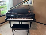 Weber Ebony Baby Grand Piano Excellent Condition. Fixed Price $4900.00.