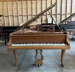 Steinway M Chippendale Grand Piano 5'7" Satin Walnut. Fixed Price $19995.00.