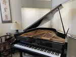 Schafer & Sons Ss-58 Baby Grand Piano 5'3" Polished Ebony. Fixed Price $5395.00.