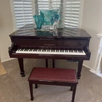 Kohler & Campbell Baby Grand Piano Self-playing Digital Auto Player Disc. Fixed Price $6000.00.