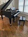 Wurlitzer Baby Grand Piano C153 - Ebony Polish Gorgeous & Immaculate!. Fixed Price $5700.00.