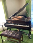 Kranich &bach Baby Grand Piano. Fixed Price $3000.00.