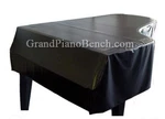 Falcone Gf42 Piano Cover 4'8" Black Vinyl With Locking Straps. Fixed Price $95.95.