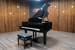 Baldwin F Semi-concert Grand Piano 7ft Ebony Satin Used Made In Usa. Fixed Price $21590.00.