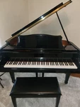 Samick Babygrand Piano Ebony Finish Black Professional Grand. Fixed Price $1800.00.