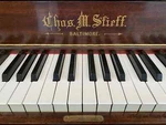 Chas & Stieff Baby Grand Piano, Brown, Excellent Condition. Fixed Price $11900.00.