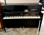 Steinway 100 Upright Consel Piano 42" Satin Ebony. Fixed Price $4995.00.
